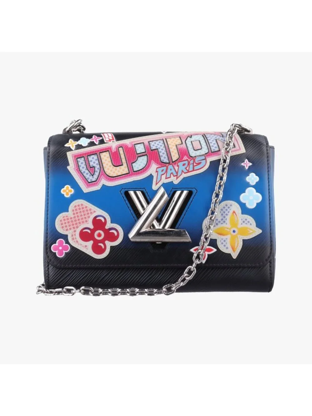Louis Vuitton Twist MM Multicolor Black Epi Shoulder